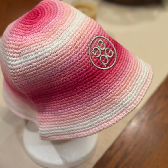 G/FORE Ombre Crochet Bucket Hat – Multicolor (Pink/White) - NWT main image 6